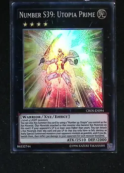 LP Number S39: Utopia Prime - CROS-EN094 - Super Rare - Yugioh - Image 1