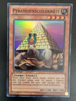 Pyramidenschildkrote LCJW-DE189 Super Rare DE NM YUGIOH - Image 1