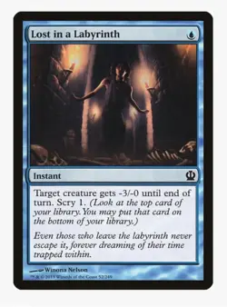MTG Lost in a Labyrinth 52 Theros (THS) Near Mint NM Magic Card - Image 1