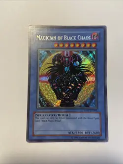 Magician of Black Chaos Secret Rare Card PP01-EN001 (LP) - Image 1