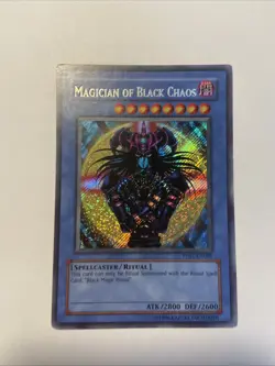 Magician of Black Chaos Secret Rare Card PP01-EN001 (LP) - Image 2