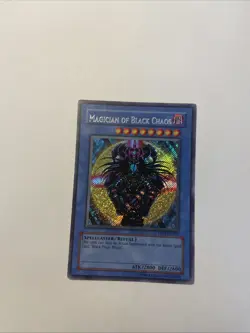 Magician of Black Chaos Secret Rare Card PP01-EN001 (LP) - Image 5