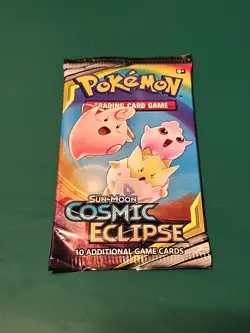 Pokemon Trading Card Game Sun & Moon Cosmic Eclipse Booster Pack 820650805899 - Image 1