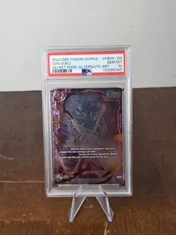 DBS Card Game Fusion World FB04-129 SON GOKU SECRET RARE-ALTERNATE ART - PSA 10 - Image 1