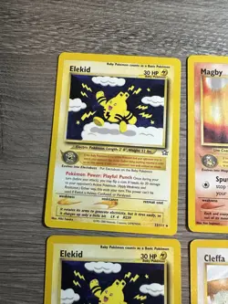 Pokemon Wotc Neo Genesis 4 Rare Vintage Card Collection Lot - Image 2