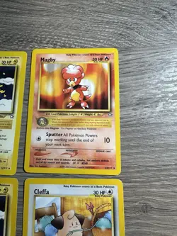 Pokemon Wotc Neo Genesis 4 Rare Vintage Card Collection Lot - Image 3