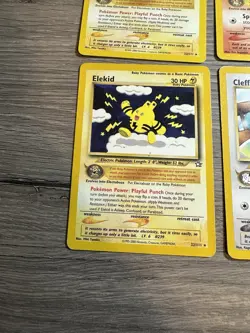 Pokemon Wotc Neo Genesis 4 Rare Vintage Card Collection Lot - Image 4