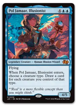 Pol Jamaar, Illusionist (Anime) #38 (NM) Foundations Jumpstart J25 Magic MTG - Image 1
