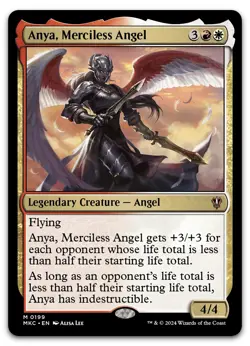 Anya, Merciless Angel #199 (NM) Murders Karlov Manor MKC Magic MTG - Image 1