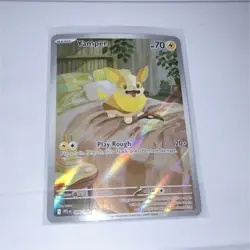 Pokemon TCG Yamper Illustration Rare Holo 099/094 Phantasmal Flames 70HP ENG - Image 1