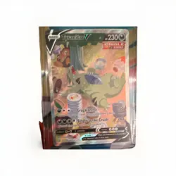 Pokemon Tyranitar V 155/163 Battle Styles Full Art Holo Ultra Rare English - Image 4