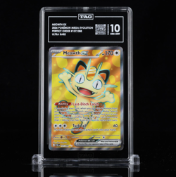 Pokemon Meowth ex #107 (2026) Perfect Order Ultra Rare TAG 10! HIGHEST GRADE 979 - Image 1