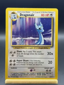 Pokemon TCG Dragonair Base Set 18/102 Non-Holo Unlimited Rare - Image 2