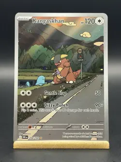 Pokemon TCG Kangaskhan 204/182 Sv10: Destined Rivals Illustration Rare Full Art - Image 1