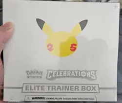 Pokemon Celebrations Elite Trainer Box ETB 25th Anniversary *Sealed* - Image 1