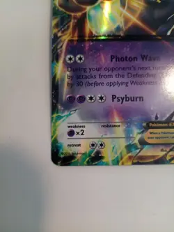 Pokemon Company Mewtwo-EX XY183 XY Black Star Promo Full Art Holo 170HP (LP) - Image 3