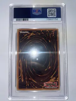 YuGiOh Blue Eyes White Dragon LOB-A001 Ultra Rare 1st Edition PSA 8 - Image 2