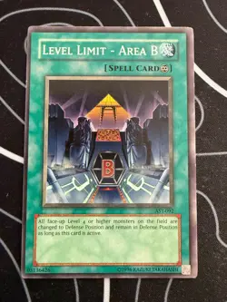 Level Limit - Area B AST-092 Ancient Sanctuary Yu-Gi-Oh Unlimited LP - Image 1