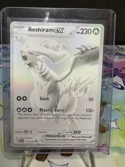 Pokemon TCG White Flare Reshiram EX Card 173/86 - Image 2