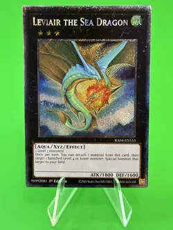 Yu-Gi-Oh Quarter Century Stampede Leviair The Sea Dragon PSR RA04-EN155 NM!!! - Image 1