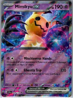 Mimikyu ex 069/159 SV09: Journey Together - Pokemon Card - NM - Image 1