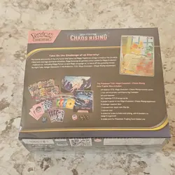 Pokemon TCG Elite Trainer Box Mega Evolution: Chaos Rising English 65 Cards 6+ - Image 5