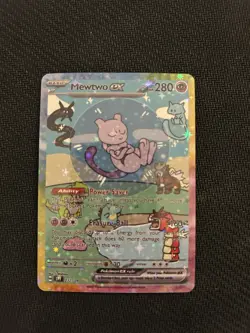 Mewtwo Pokemon Card Display Art Card - Image 1
