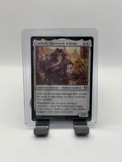 MTG Losheel, Clockwork Scholar $3 ORDER MIN 38 NM CMM: Commander Masters Regular - Image 1