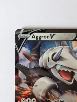 Aggron V 096/172 Swsh09: Brilliant Stars Holo Pokemon LP - Image 2