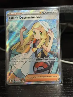 Pokemon TCG Lillie's Determination 169/132 Ultra Rare Mega Evolution NM - Image 1