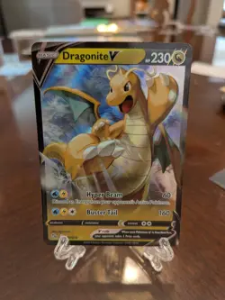 Pokemon TCG - Dragonite V -Pokemon Go - 056/078 - Ultra Rare - NM - Image 1