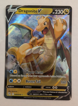 Pokemon TCG - Dragonite V -Pokemon Go - 056/078 - Ultra Rare - NM - Image 3