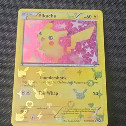 Pokemon Pikachu RC7/RC25 Legendary Treasures Holo Uncommon Basic - Image 1