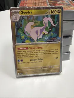 Pokemon Goodra 077 Prerelease Promo SEALED Build & Battle Deck Chaos Rising - Image 1