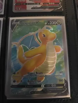 Dragonite V (Full Art) 076/078 Pokemon GO Holo - Image 1