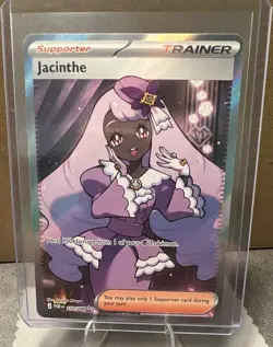 The Pokemon Company Jacinthe 170/088 Ultra Rare Full Art Holo Trainer SV04 EN - Image 1