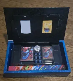 Mega Charizard x UPC Playmat Deck Box Sleeves Dice and Coin Pokemon TCG Bulk Lot - Image 1