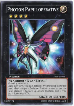 Yugioh - Photon Papilloperative SP14-EN025 1st Edition - Star Pack 2014 - Image 1