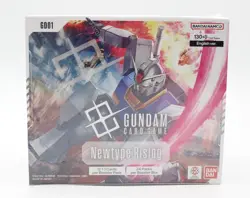 Gundam Card Game GD01 Newtype Rising English Booster Box Sealed - Image 1