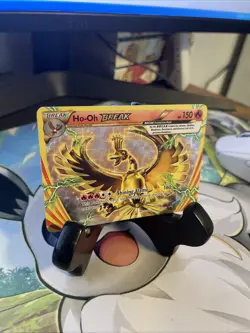 XY154 Ho-Oh Break Mint Holo Black Star Promo Pokemon Card - Image 2