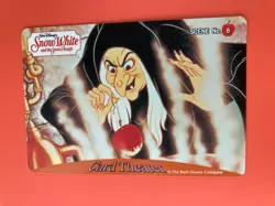 Snow White Card No.8 The Walt Disney SEGA Japanese Very Rare - Image 3