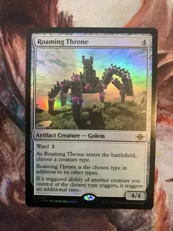 Roaming Throne MTG The Lost Caverns of Ixalan Foil NM - Image 1