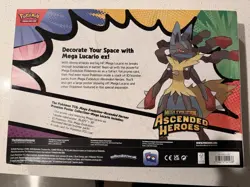 Pokemon TCG Mega Evolution Ascended Heroes Mega Lucario Premium Box - Image 2