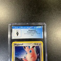 POKEMON WIGGLYTUFF 2006 EX Crystal Guardians 13/100 Holo CGC 9 Mint - Image 5