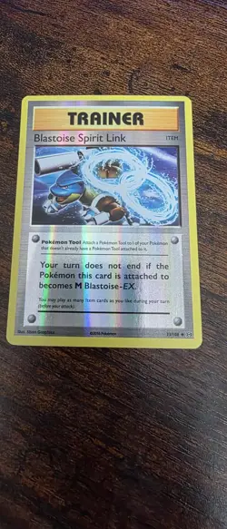Blastoise Spirit Link 73/108 Uncommon Evolutions Pokemon Reverse Holo Near Mint - Image 1