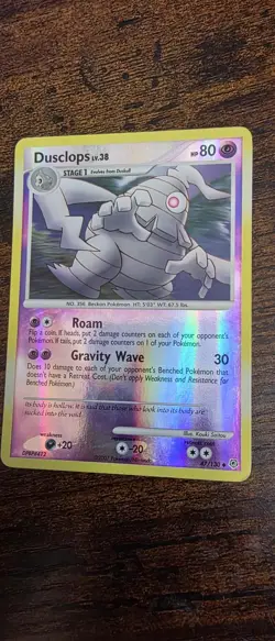 Dusclops 47/130 Uncommon Diamond & Pearl Pokemon Reverse Holo Lightly Played - Image 1