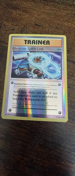 Blastoise Spirit Link 73/108 Uncommon Evolutions Pokemon Reverse Holo Near Mint - Image 1