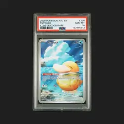 2026 POKEMON ASC EN - ASCENDED HEROES ILLUSTRATION RARE #226 PSYDUCK PSA 10 - Image 1