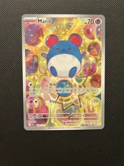 Pokemon TCG Marill IR 232/217 Ascended Heroes Pack Fresh Mint/NM - Image 1