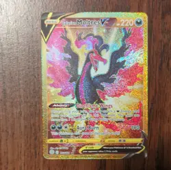 Galarian Moltres V (Secret) 183/172 SWSH09: Brilliant Stars Secret Rare - NM - Image 1